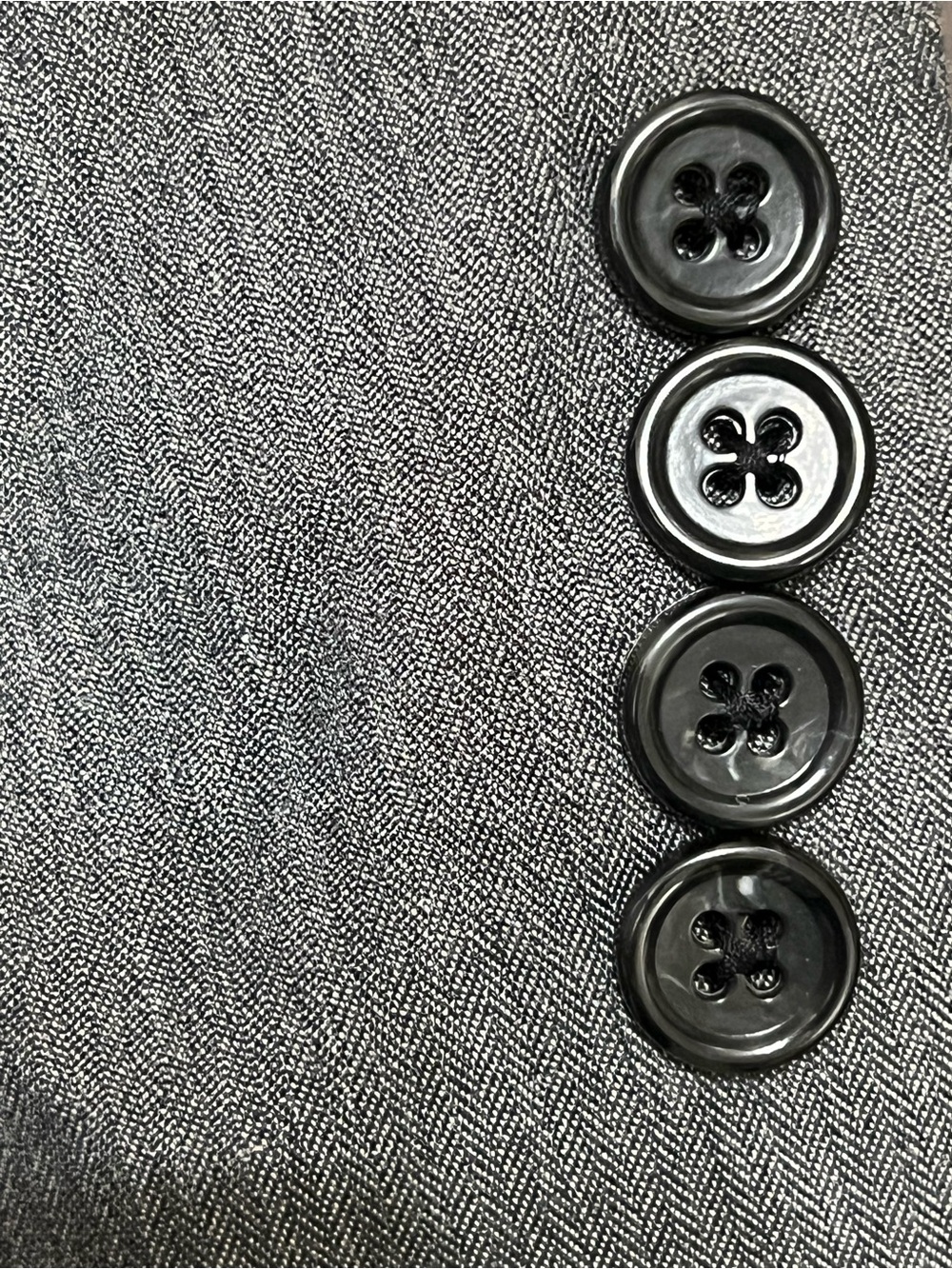 Joseph Abboud Sport Coat Blazer Jacket 2 Button Gray Men 40R - Picture 13 of 15
